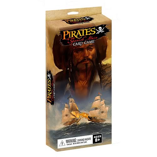 Pirates of the Spanish Main Shuffling the Deck Card Game